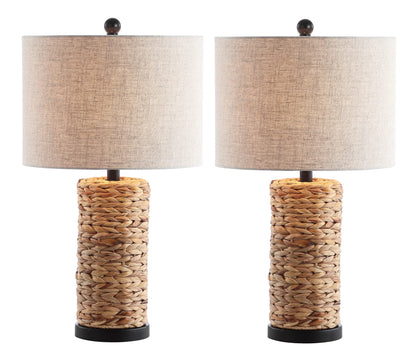 Natural Rope Table Lamps, Set of 2