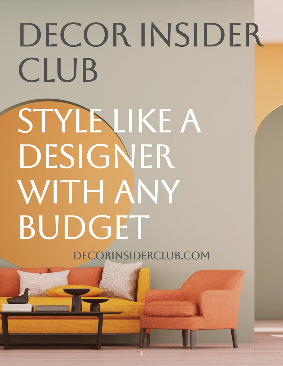 Style Like a Designer on Any Budget