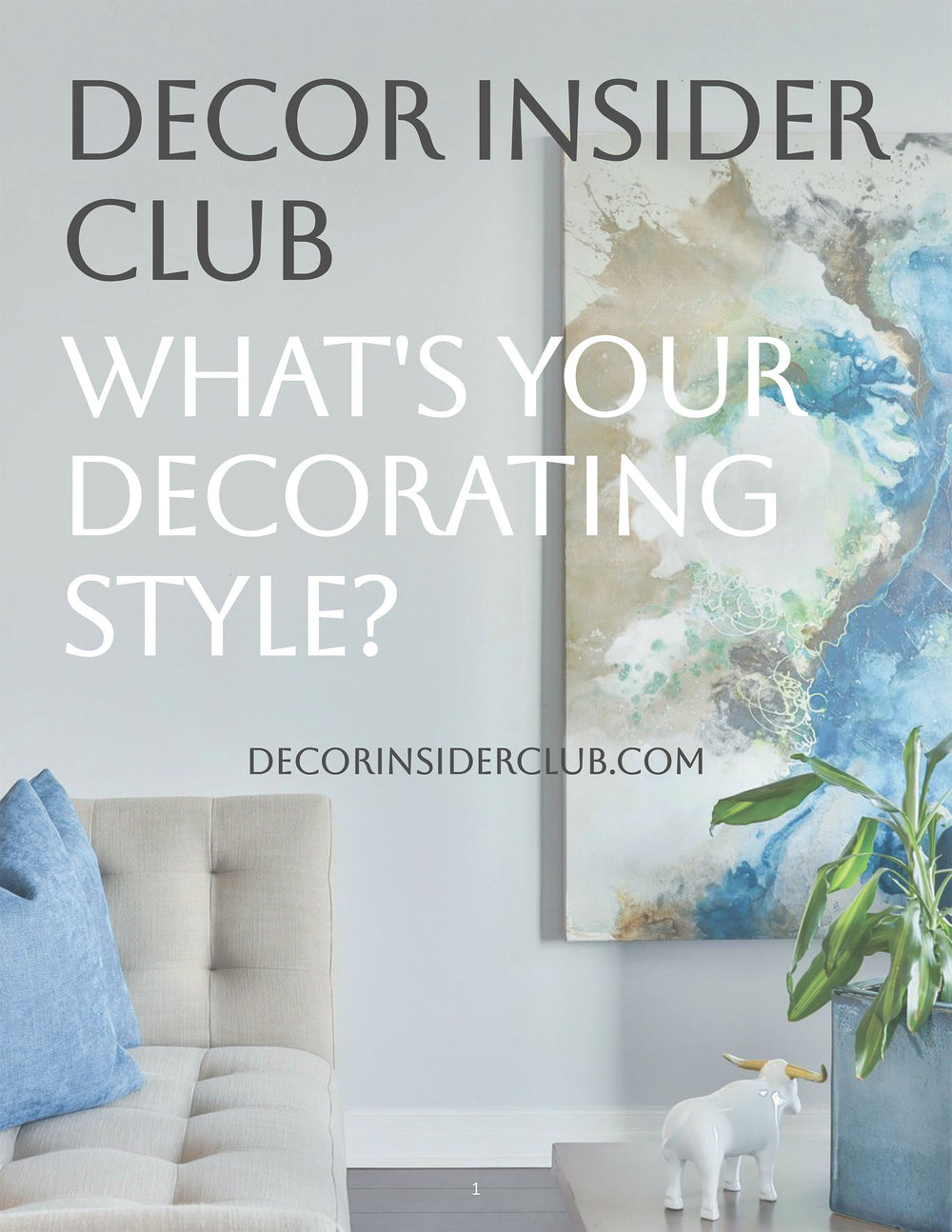 what's your decorating style?