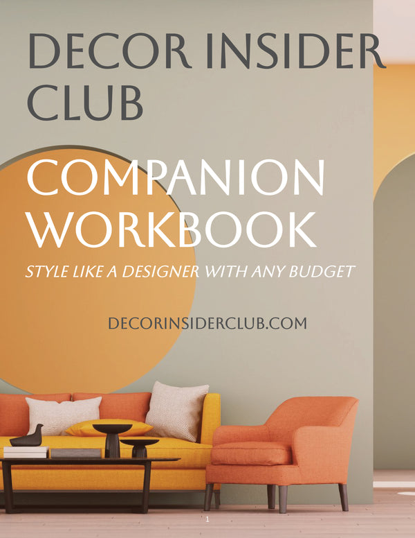Style Like a Designer on Any Budget workbook