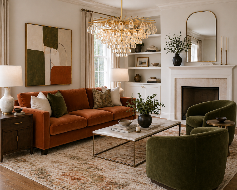 warm earth tones